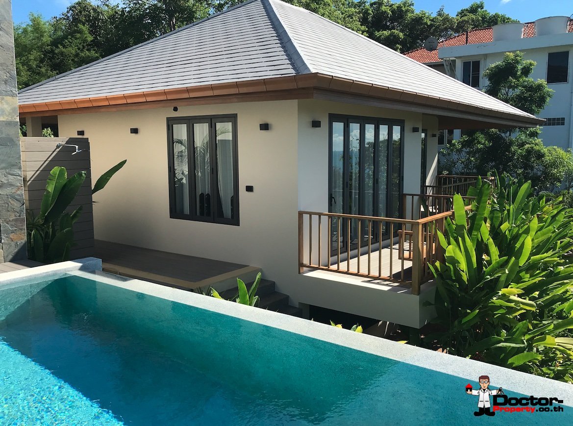 Luxury 4 Bedroom Sea View Villa - Plai Laem - Koh Samui - for sale